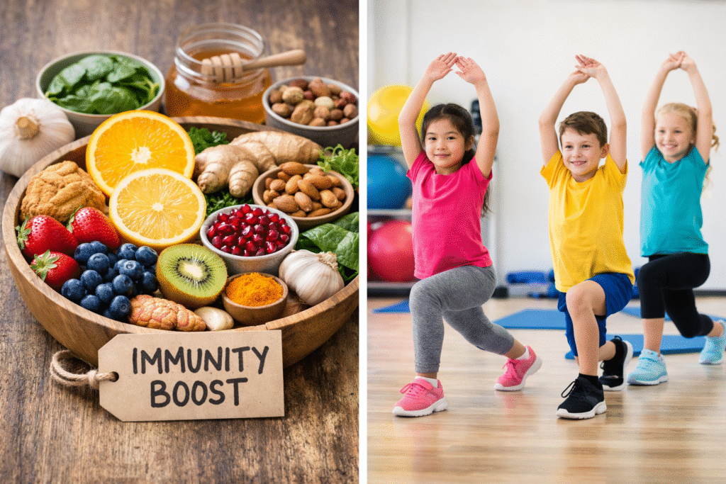 How to increase immunity? immunity boosting foods and active kids (1)